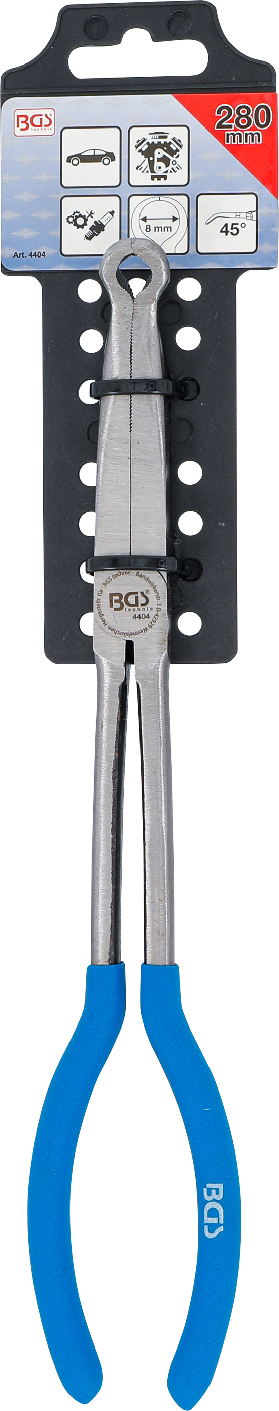 BGS Zündkerzen-Steckerzange | mit Ringspitze Ø 8 mm | 280 mm