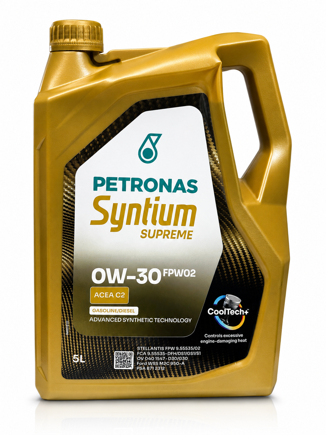 0W-30 Petronas Syntium Supreme FPW02 5 Liter