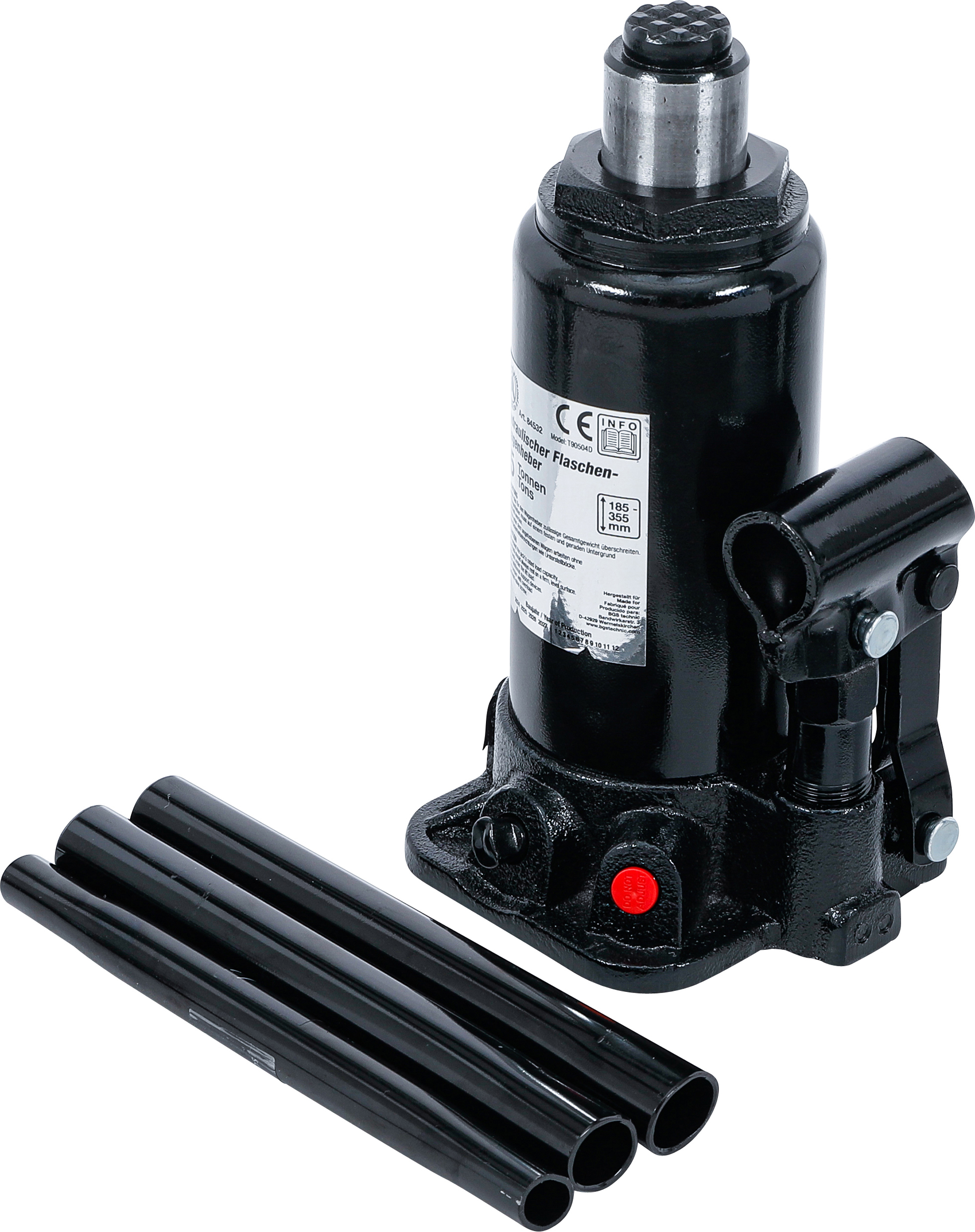 BGS Hydraulischer Flaschen-Wagenheber | 5 t