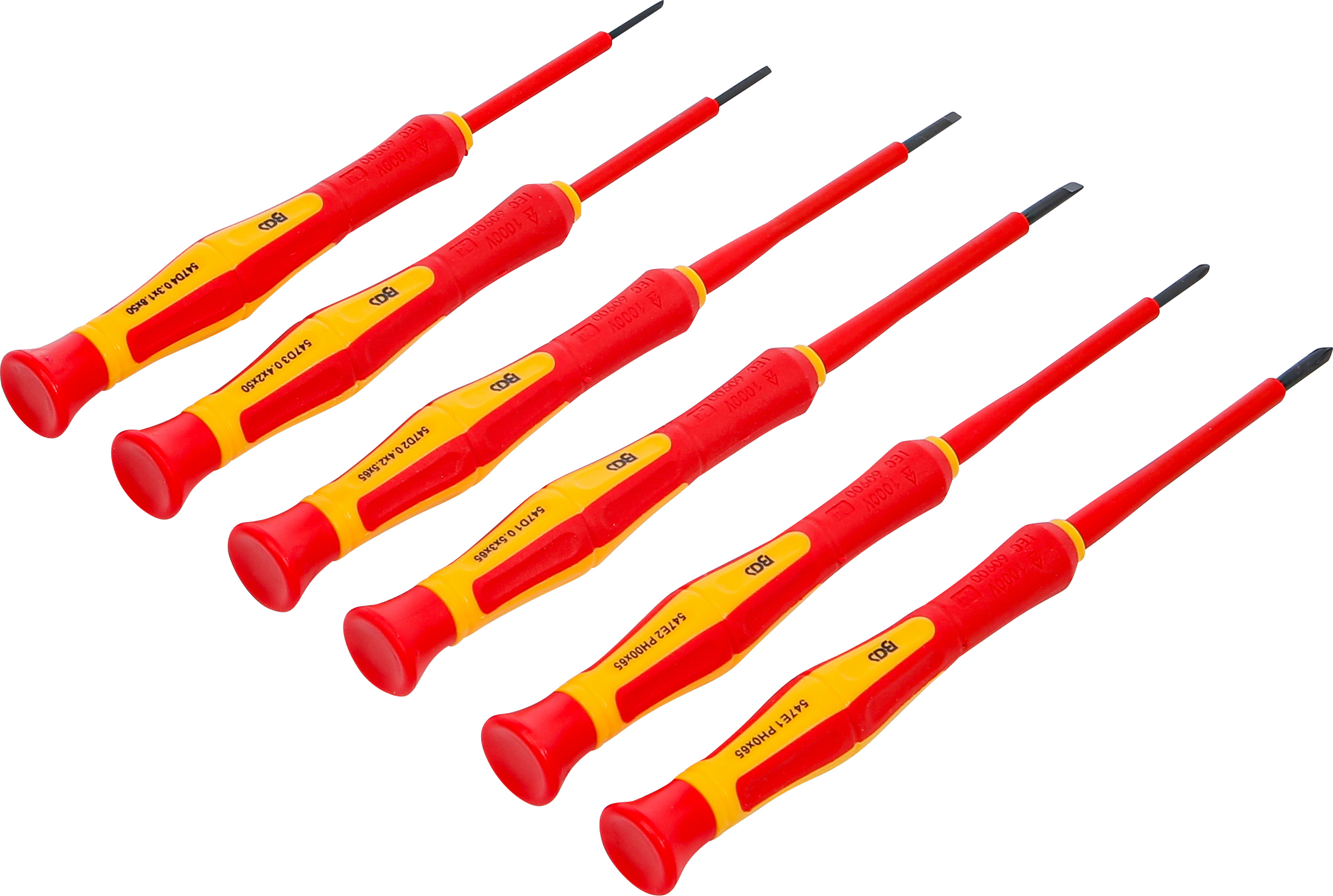 BGS VDE-Präzisions-Schraubendreher-Satz | 6-tlg.