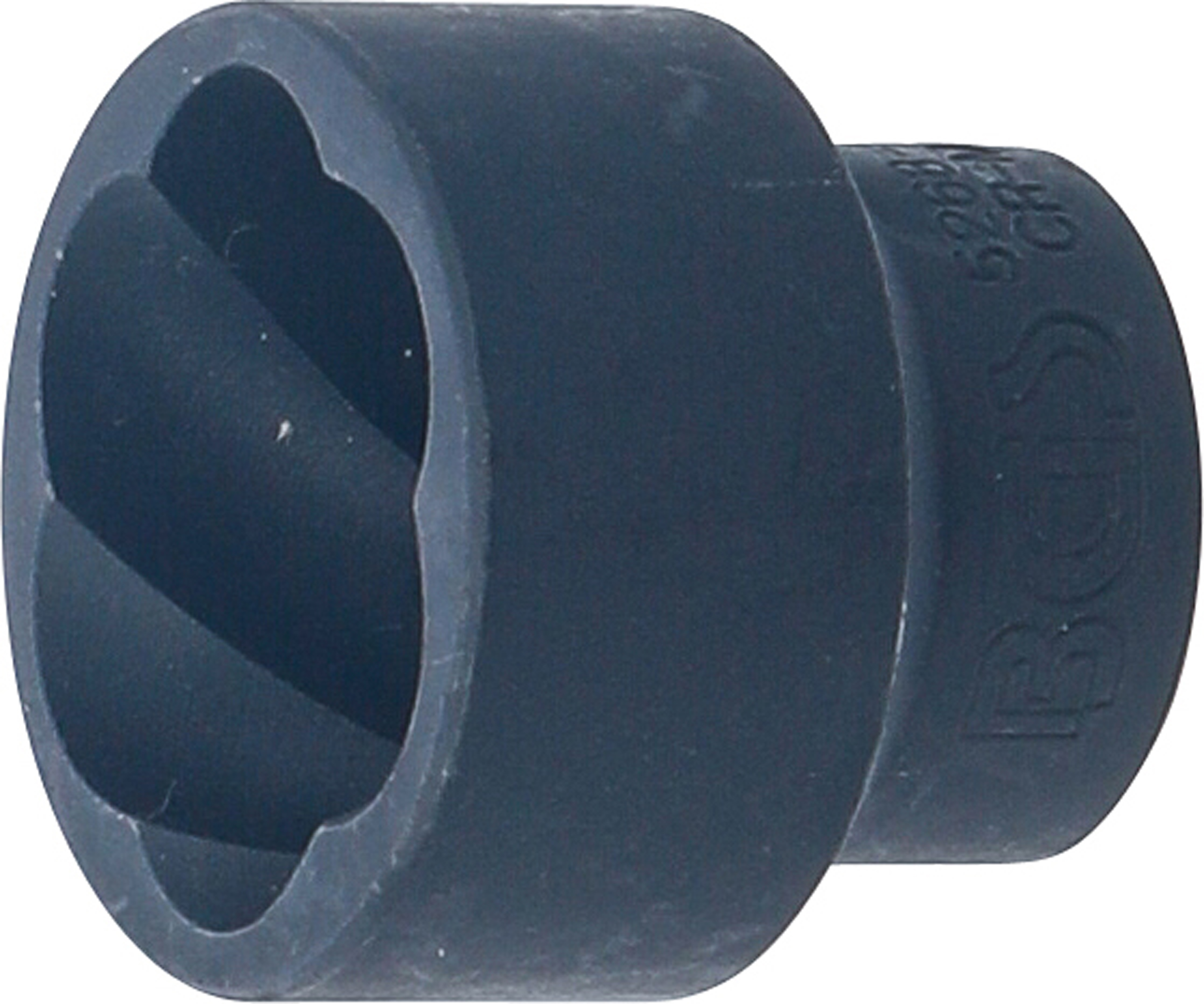 BGS Spiral-Profil-Steckschlüssel-Einsatz / Schraubenausdreher | Antrieb Innenvierkant 12,5 mm (1/2") | SW 27 mm