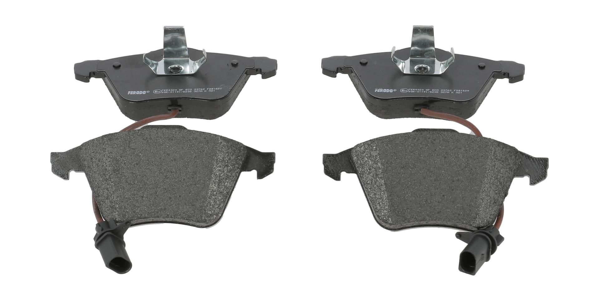 Bremsbelagsatz, Scheibenbremse