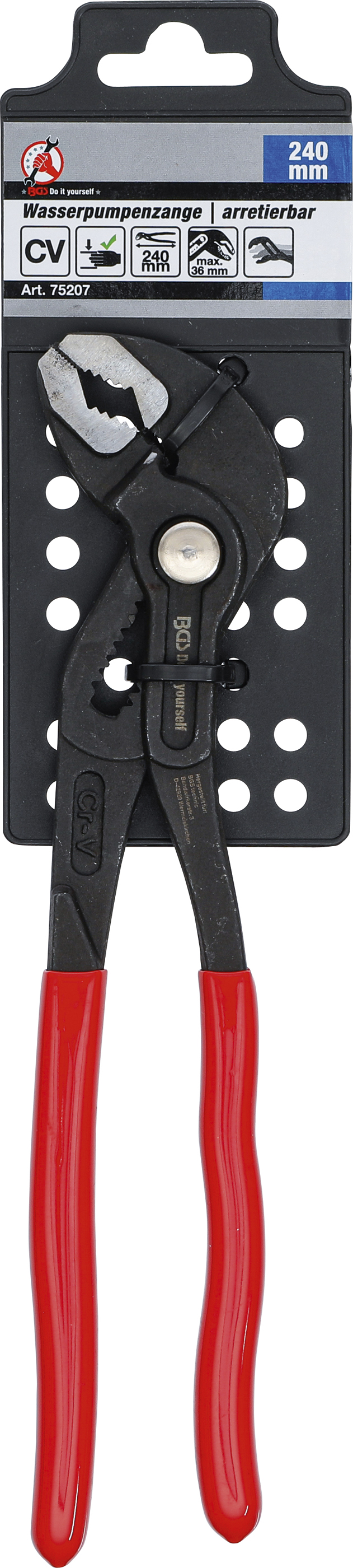 BGS Wasserpumpenzange | arretierbar | 240 mm