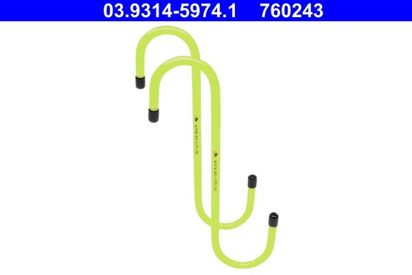 Haken, Bremssattel (Bremsbelagwechsel)