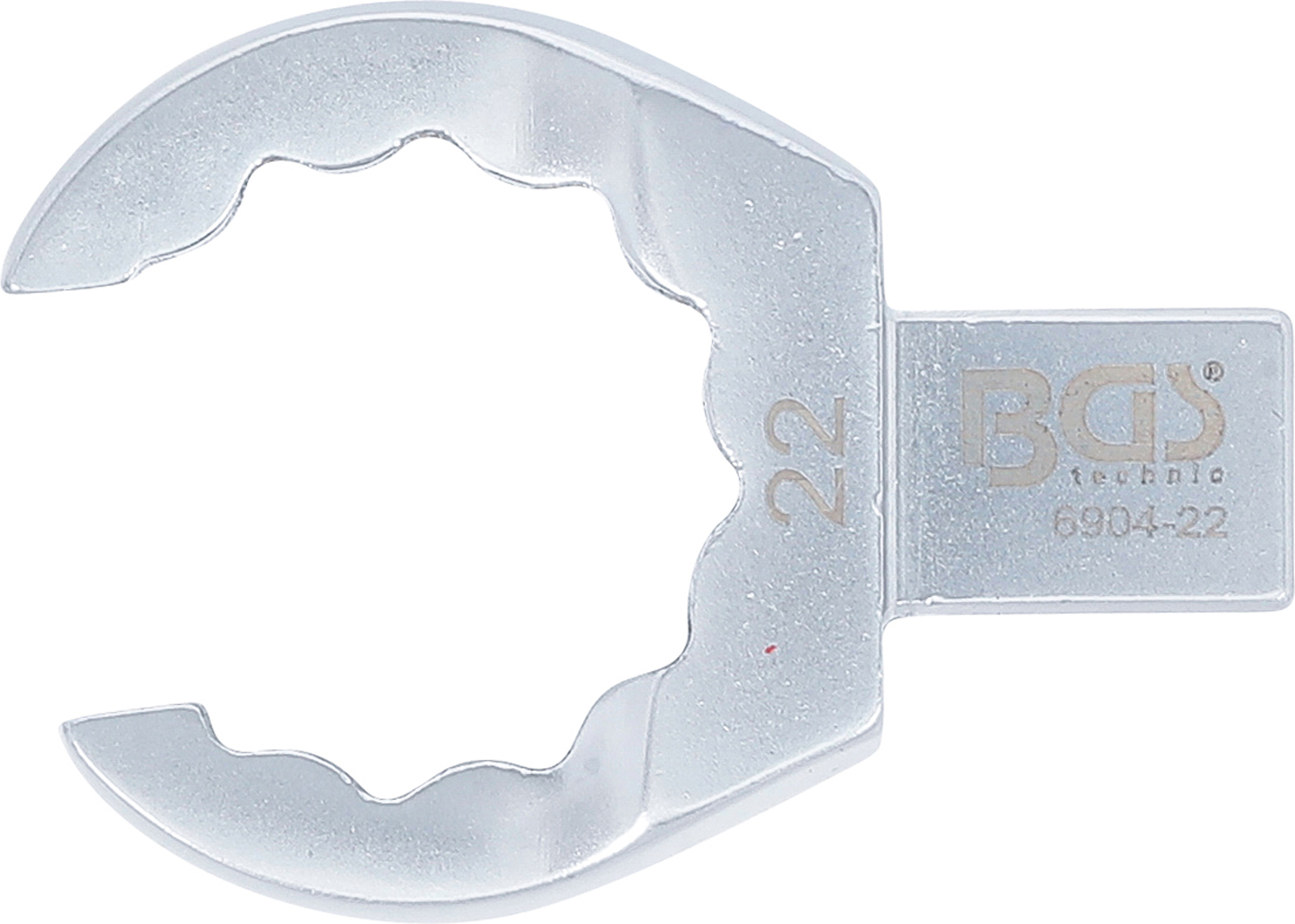 BGS Einsteck-Ringschlüssel | offen | 22 mm | Aufnahme 9 x 12 mm BGS Einsteck-Ringschlüssel | offen | 22 mm | Aufnahme 9 x 12 mm