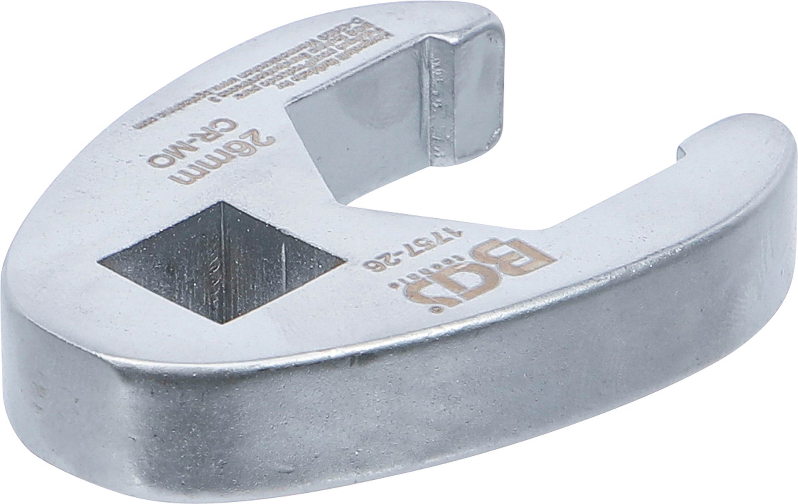 BGS Hahnenfußschlüssel | Antrieb Innenvierkant 12,5 mm (1/2") | SW 26 mm