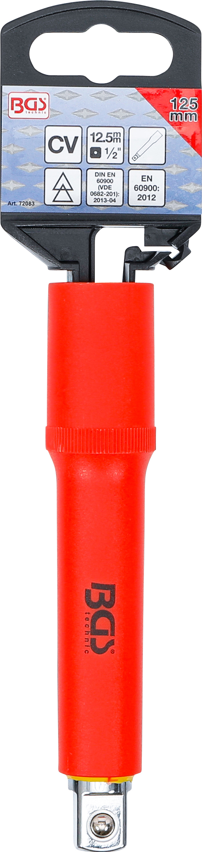 BGS VDE-Verlängerung | 12,5 mm (1/2") | 125 mm