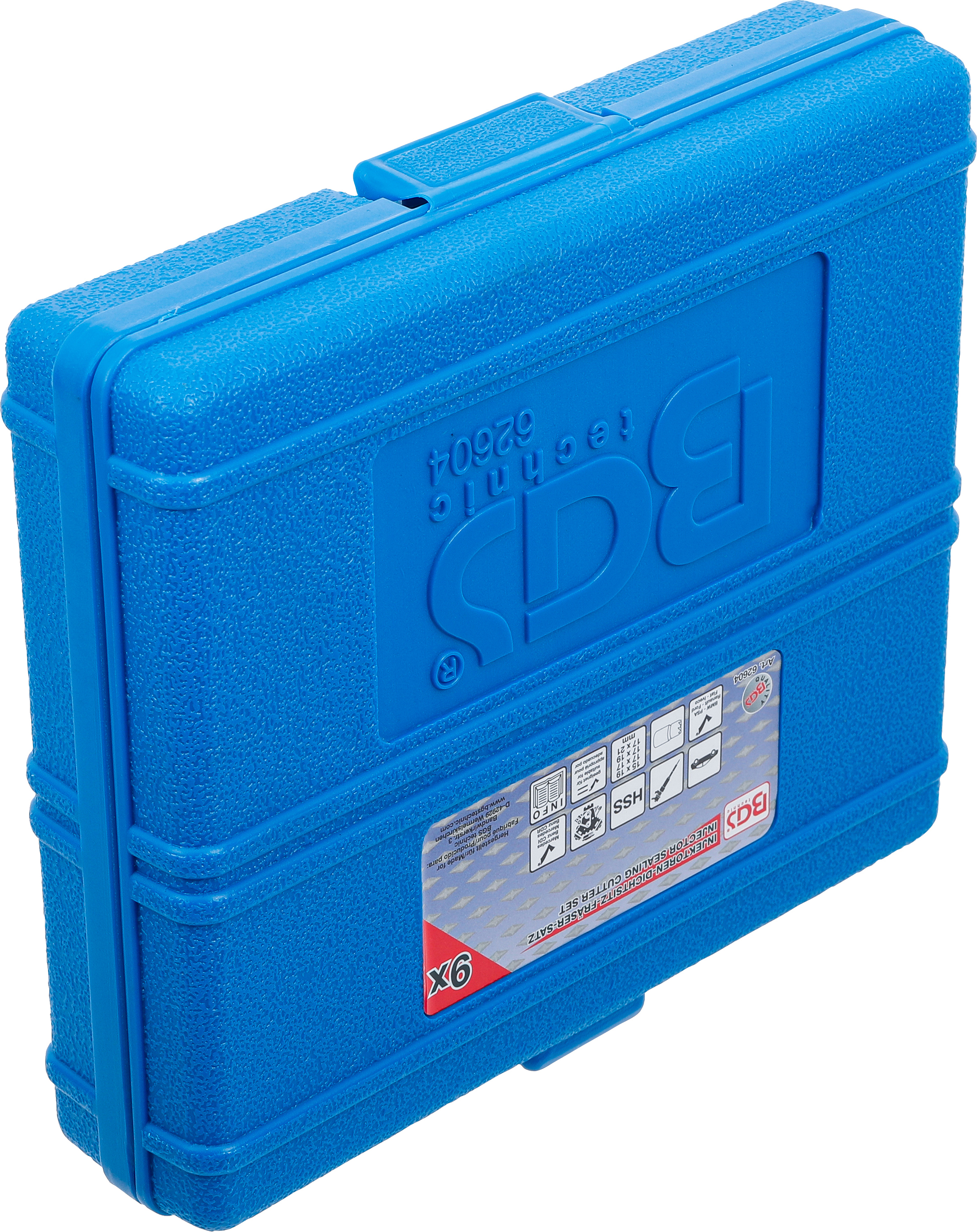 BGS Injektoren-Dichtsitz-Fräser-Satz | 9-tlg.