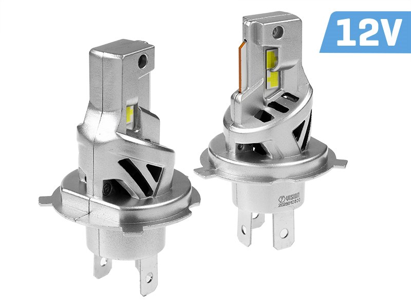 Vision H4 H19 LED Retrofit 12V 35W 4200 LM 6000K 2er Set