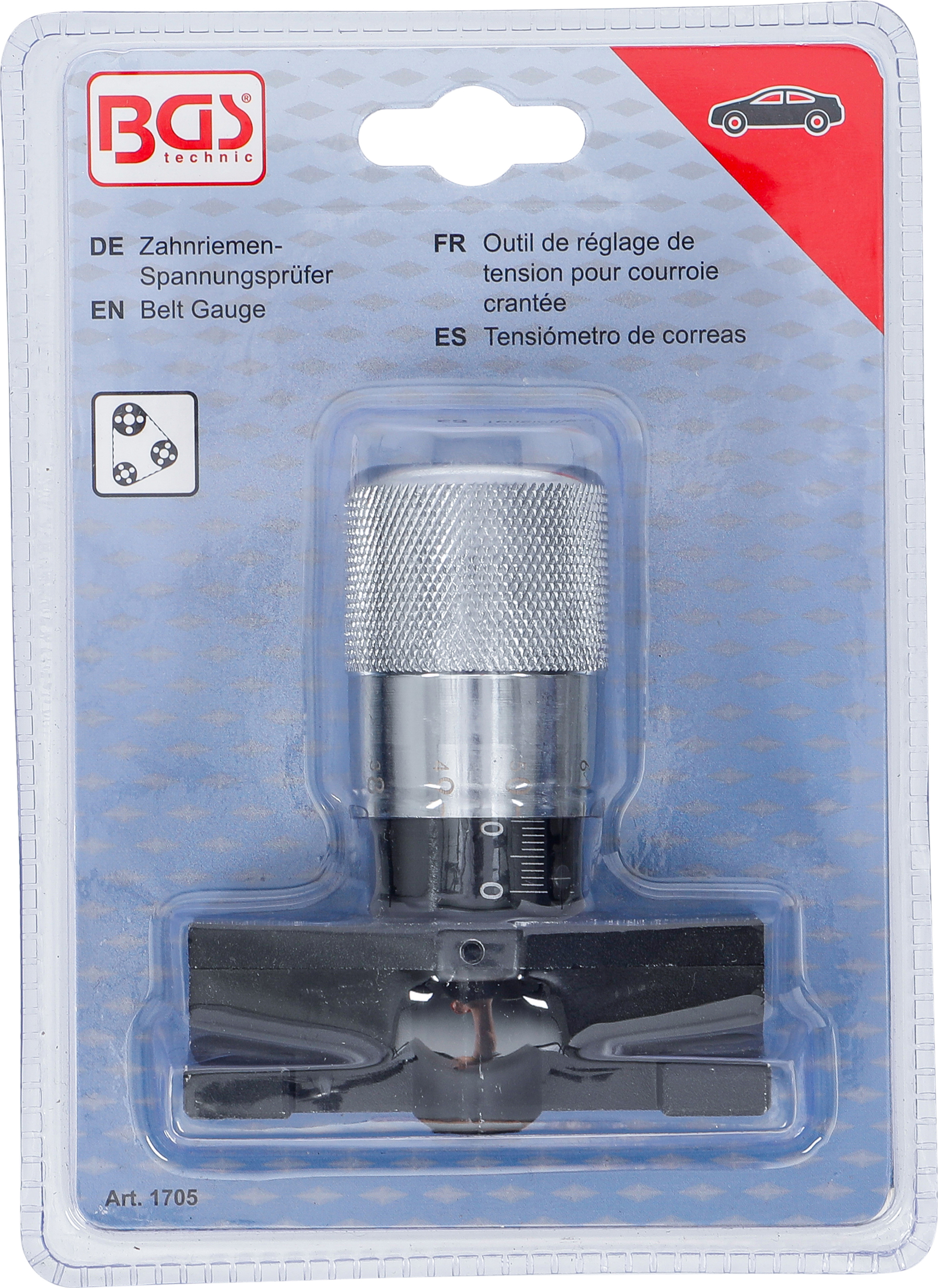 BGS Zahnriemen-Spannungsprüfer