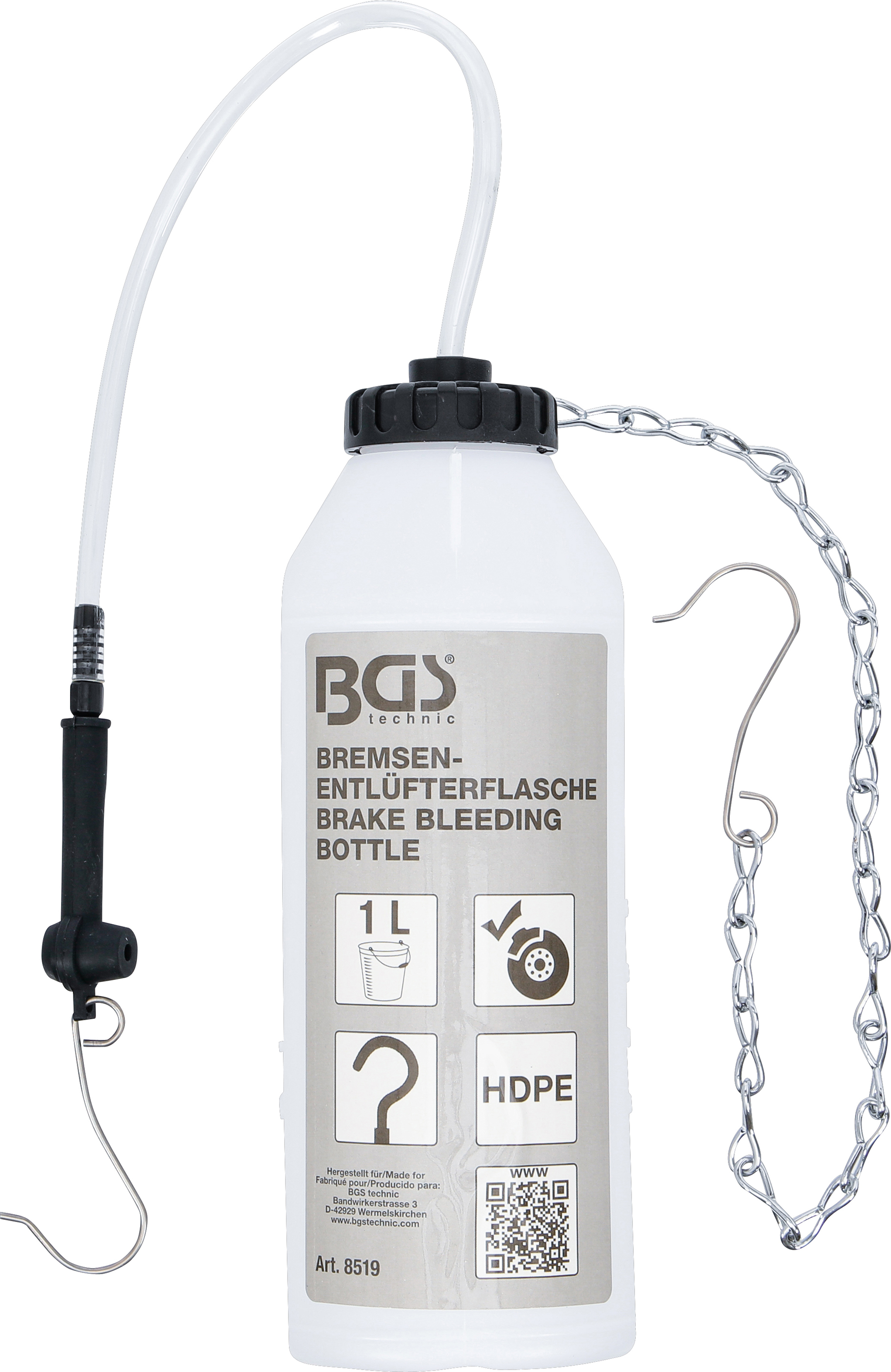BGS Bremsenentlüfterflasche | 1 l