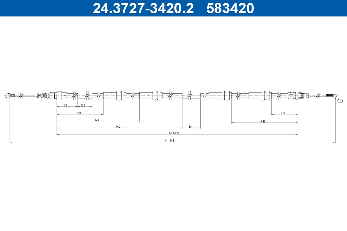 Seilzug, Feststellbremse