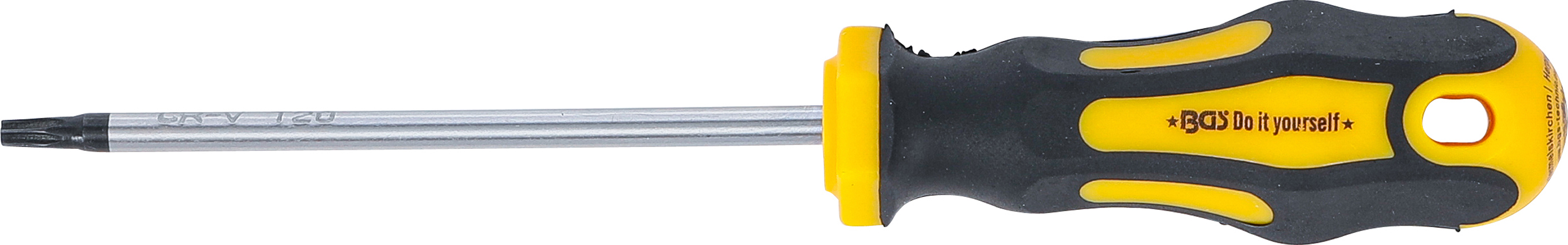BGS Schraubendreher | T-Profil (für Torx) T20 | Klingenlänge 100 mm