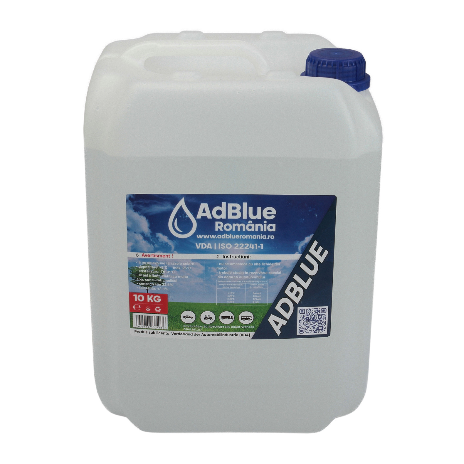 MTR AdBlue HDPE Harnstofflösung SCR Ad Blue 10 Liter