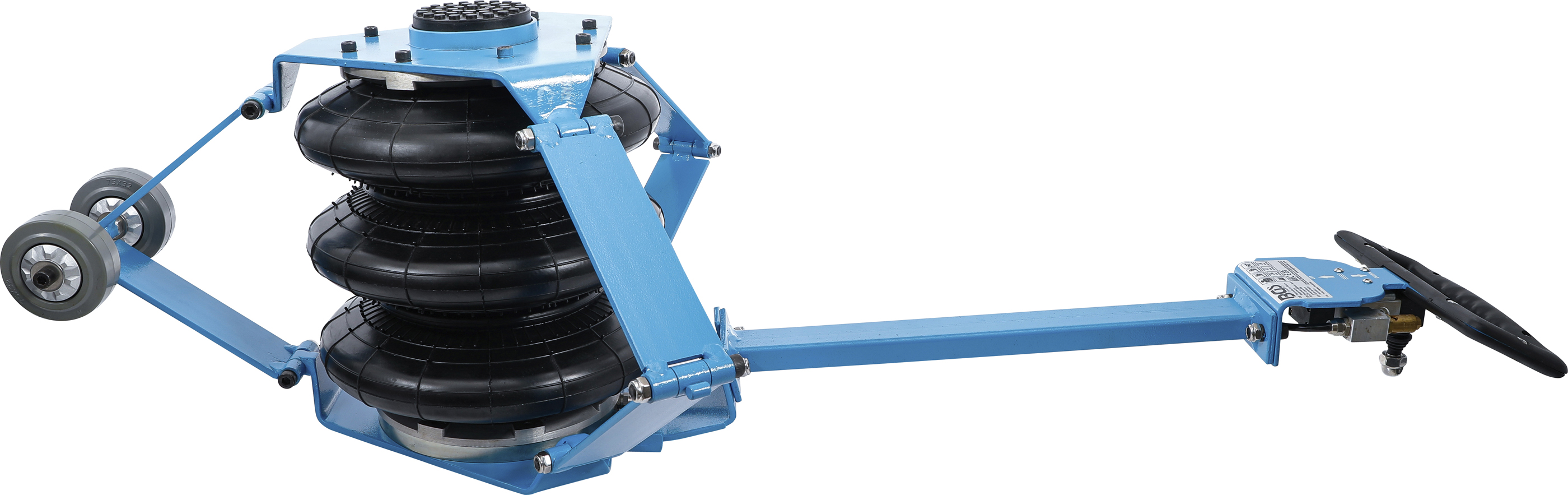BGS Pneumatischer Ballon-Wagenheber | fahrbar | max. 505 mm | 2000 kg