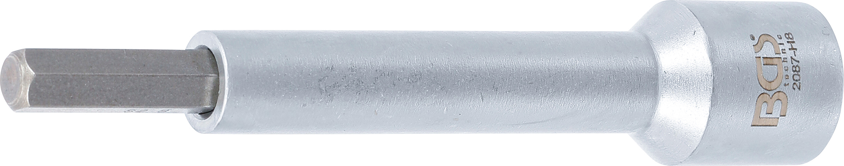 BGS Bit-Einsatz | Antrieb Innenvierkant 12,5 mm (1/2") | Innensechskant 8 mm