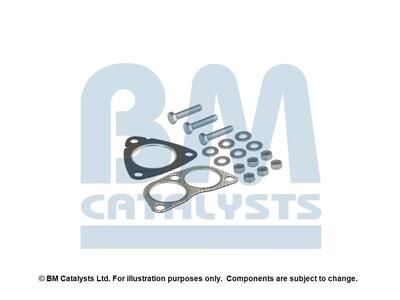 Montagesatz, Abgasrohr