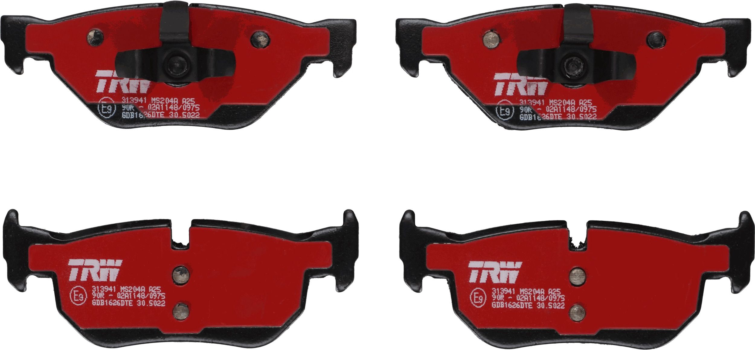 Bremsbelag Keramik hinten , passt zu: BMW 1 (E81), 1 (E82), 1 (E87), 1 (E88), 3 (E90), 3 (E91), 3 (E92), 3 (E93), X1 (E84) 1.6-3.0 06.04-06.15