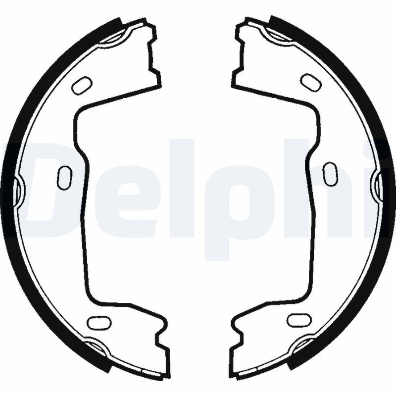 Bremsbackensatz, Feststellbremse