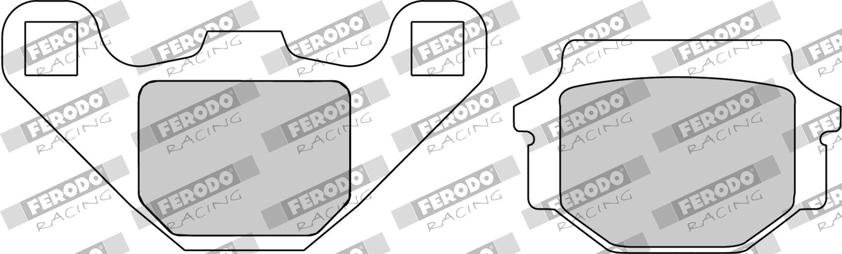 Bremsbelagsatz, Scheibenbremse