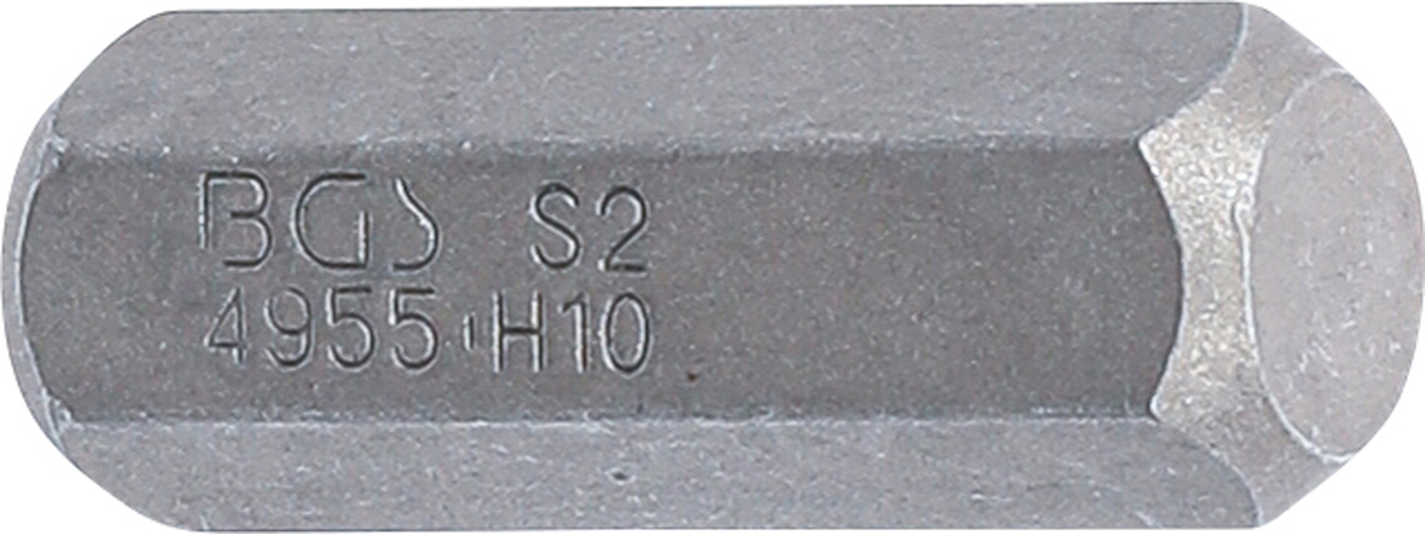 BGS Bit | Länge 30 mm | Antrieb Außensechskant 10 mm (3/8") | Innensechskant 10 mm