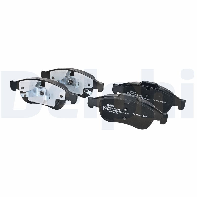 Bremsbelagsatz, Scheibenbremse