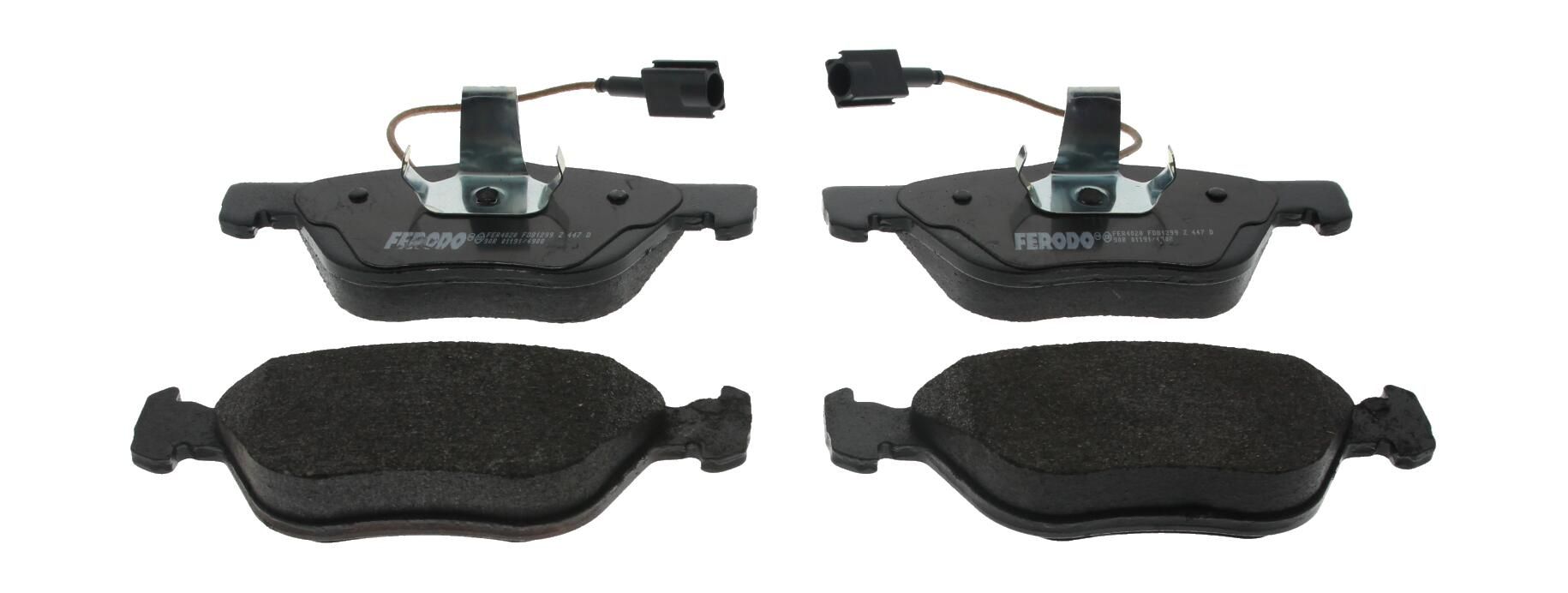 Bremsbelagsatz, Scheibenbremse