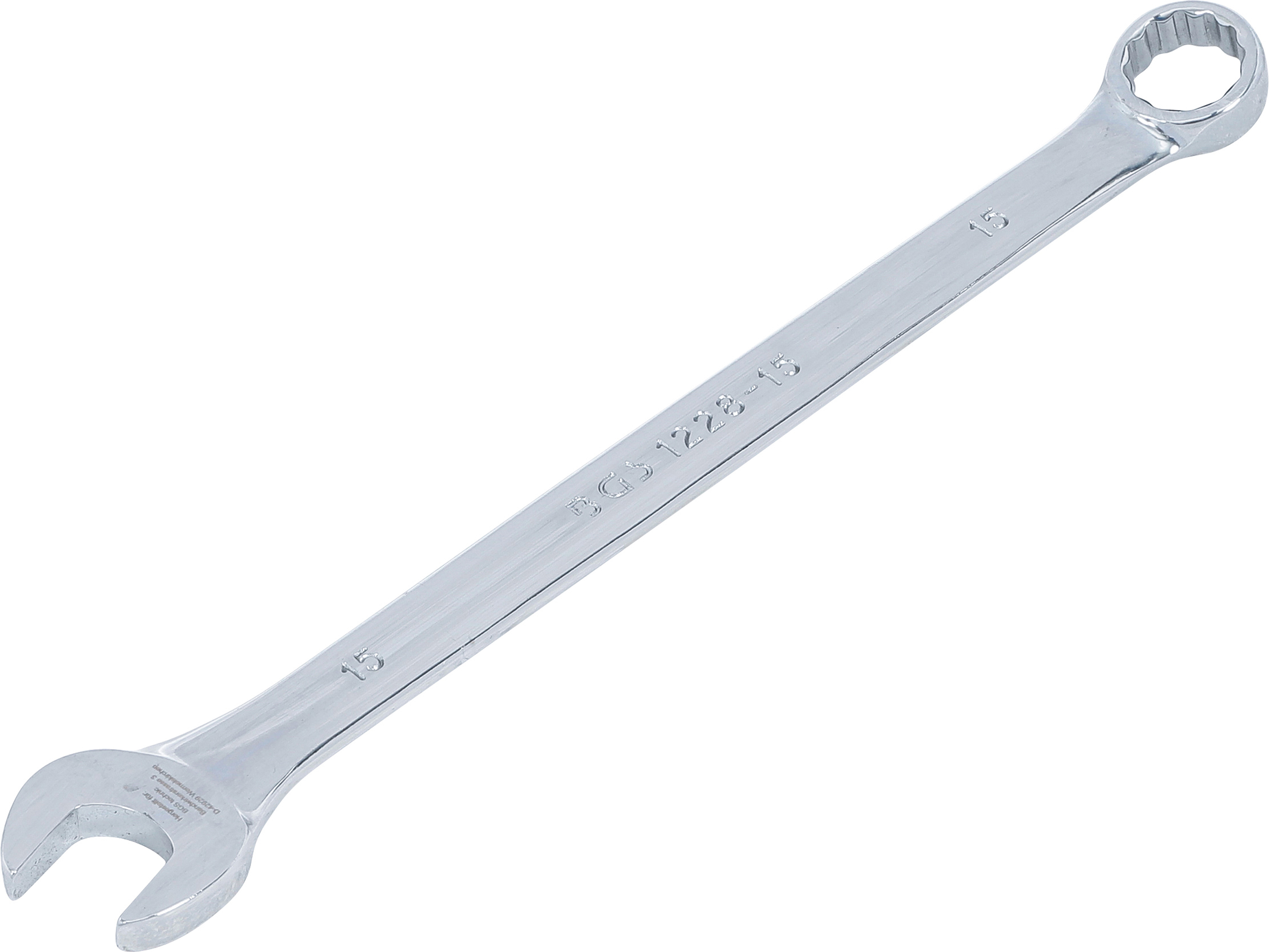 BGS Maul-Ringschlüssel | extra lang | SW 15 mm