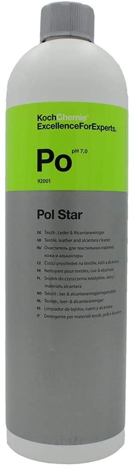 Koch Chemie Pol Star Textil Alcantara Leder Reiniger 1 Liter