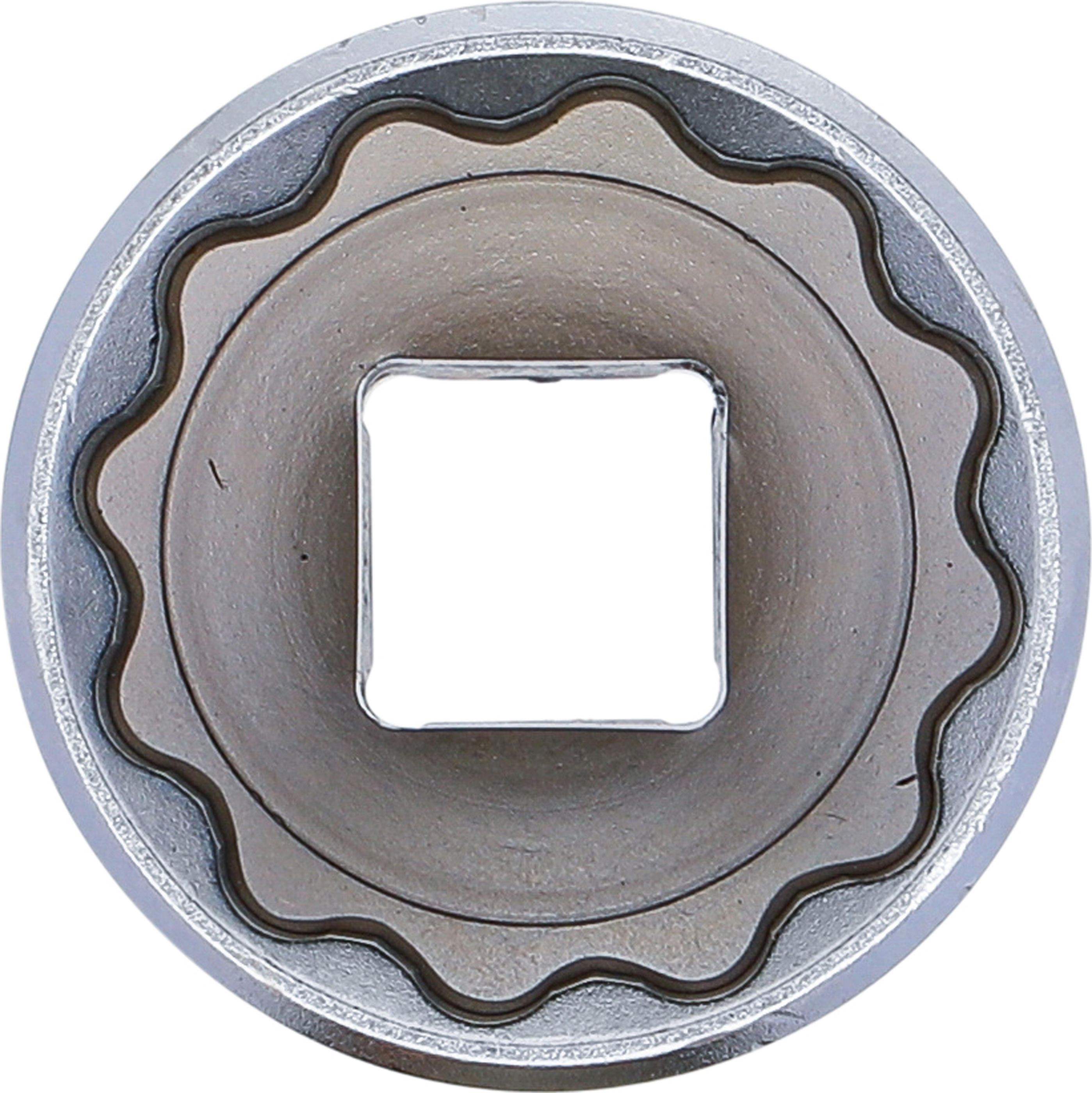 BGS Steckschlüssel-Einsatz Zwölfkant | Antrieb Innenvierkant 12,5 mm (1/2") | SW 30 mm