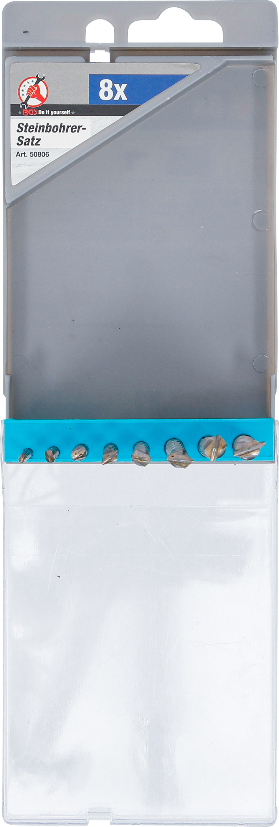 BGS Steinbohrer-Satz | 3 - 10 mm | 8-tlg.