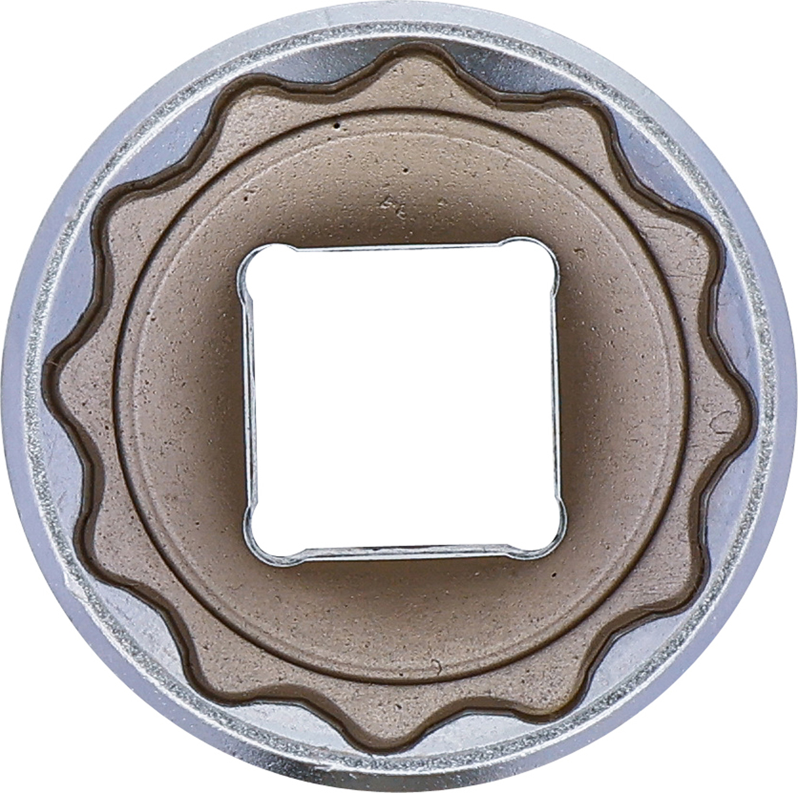 BGS Steckschlüssel-Einsatz Zwölfkant | Antrieb Innenvierkant 12,5 mm (1/2") | SW 26 mm
