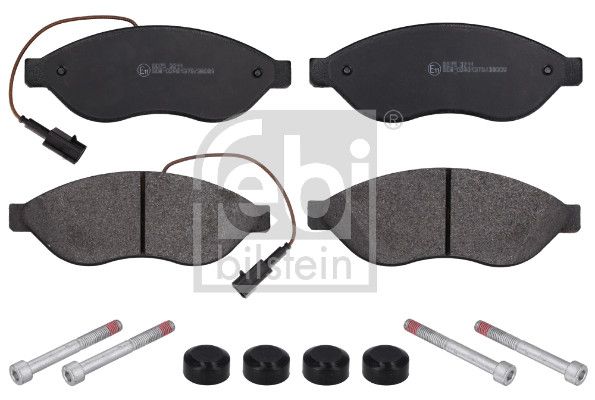 Bremsbelagsatz, Scheibenbremse