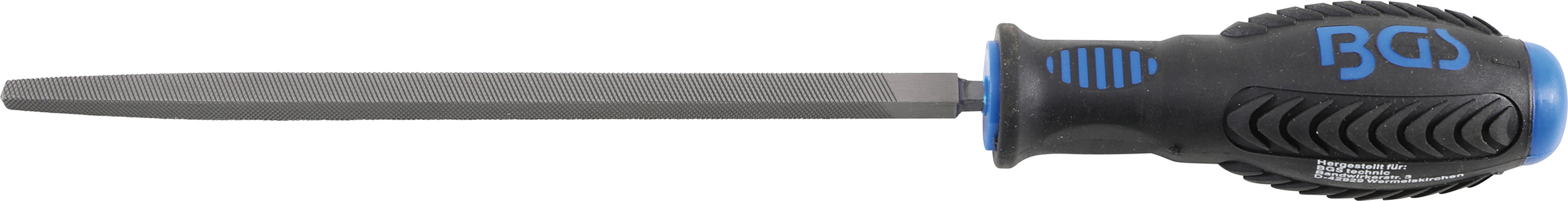 BGS Werkstattfeile | vierkant | Hieb 1 | 200 mm