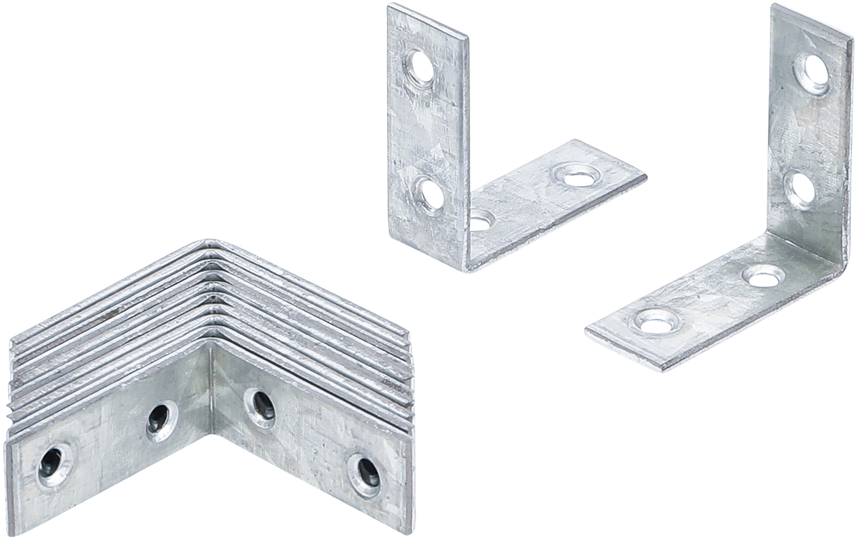 BGS Stuhlwinkel | 40 x 40 x 15 mm | 12-tlg.