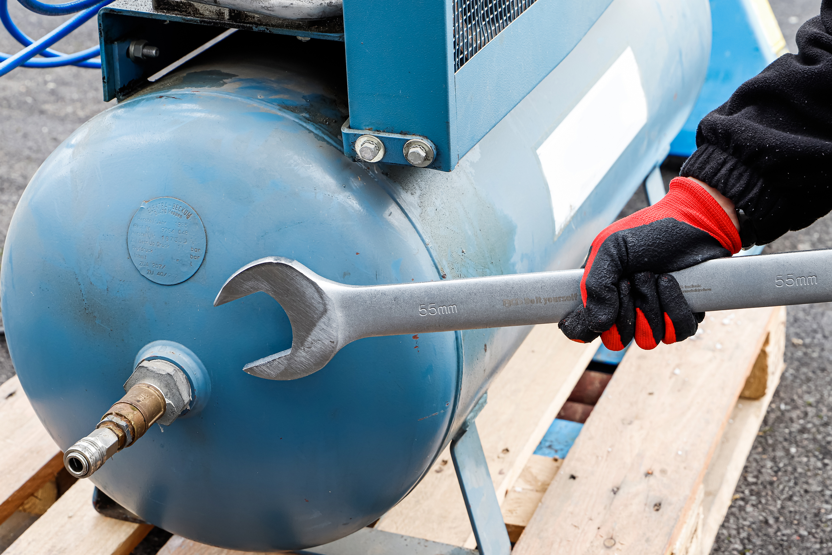 BGS Maul-Ringschlüssel-Satz | XXL | SW 55 - 85 mm | 7-tlg.