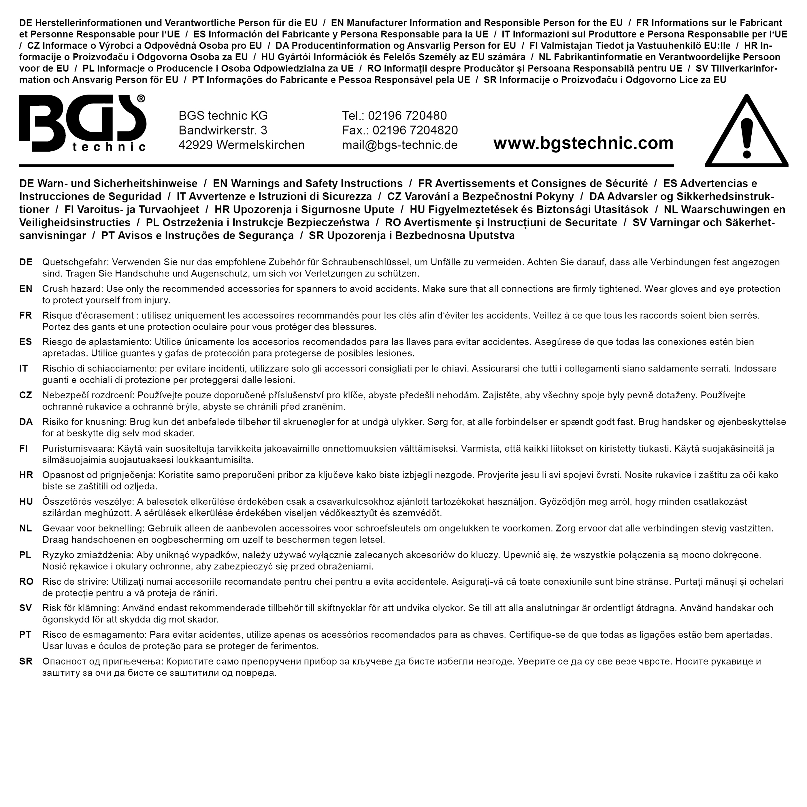 BGS Adapter-Satz für Ratschen-Ringschlüssel | 4-tlg.