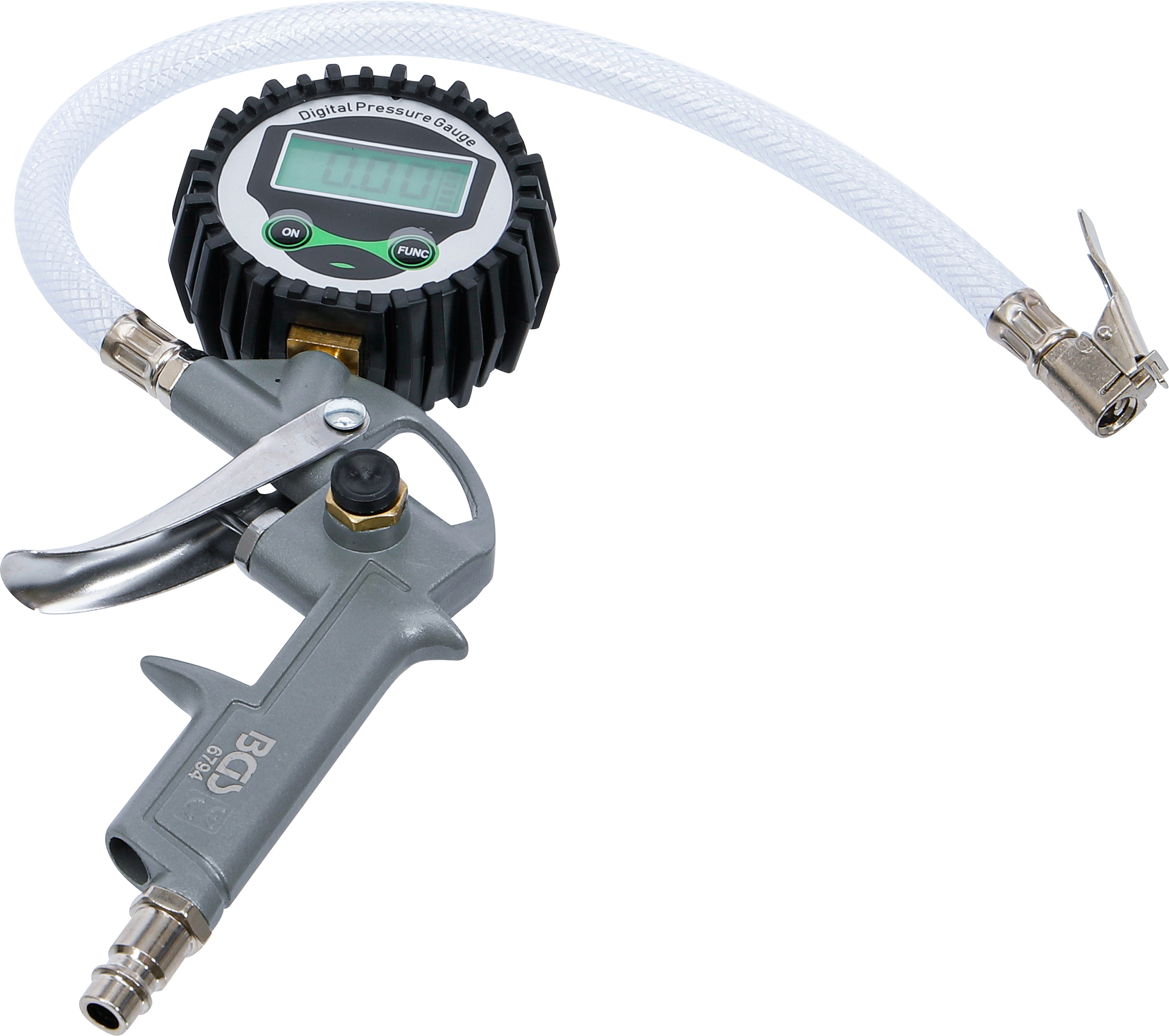 BGS Druckluft-Reifenfüllpistole | digital | 0 - 8 bar