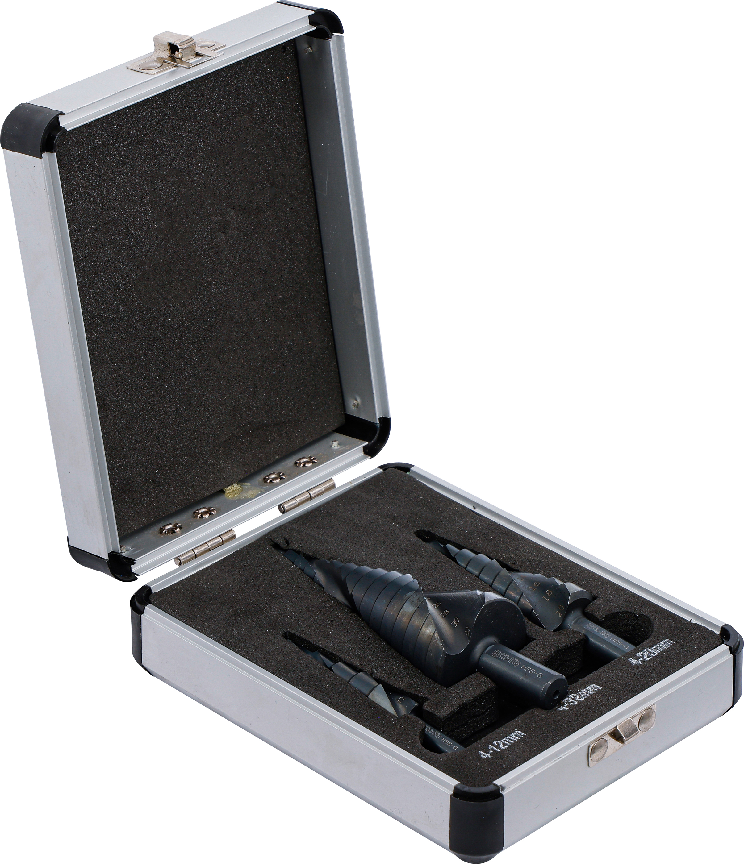 BGS Stufenbohrer-Satz | Ø 4 - 32 mm | 3-tlg.