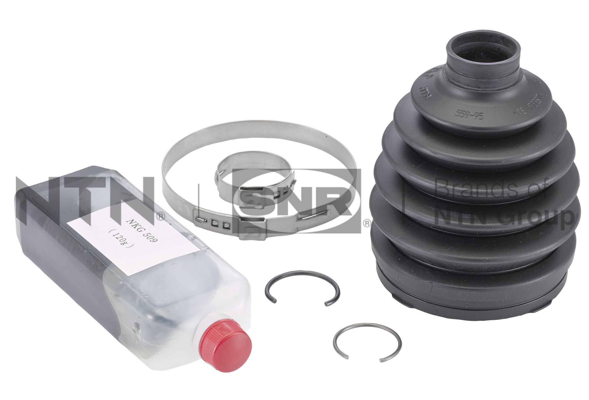 Faltenbalgsatz, Antriebswelle