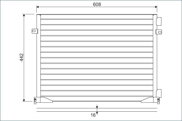 Kondensator, Klimaanlage
