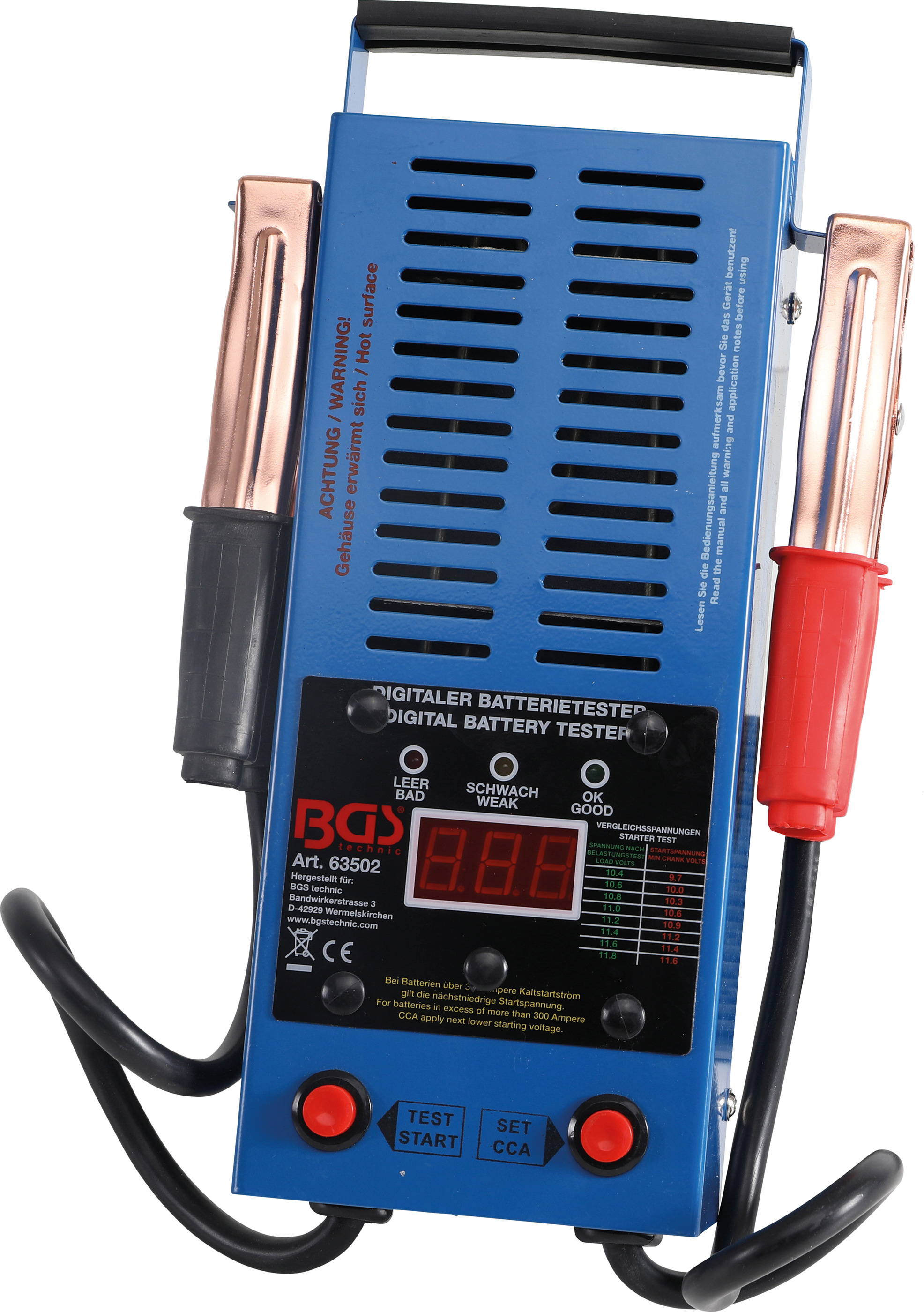BGS Digitaler Batterie-Tester