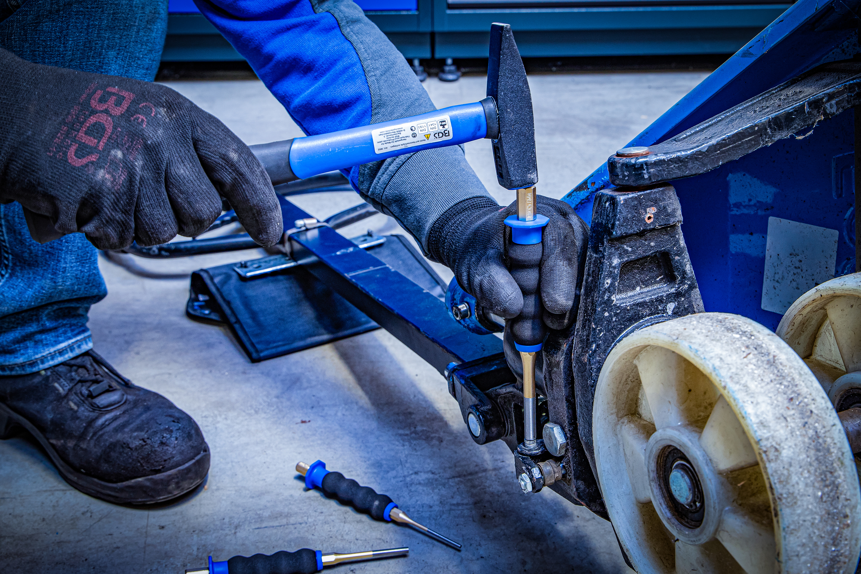 BGS Splintentreiber | mit Handschutz | 180 mm | 7 mm