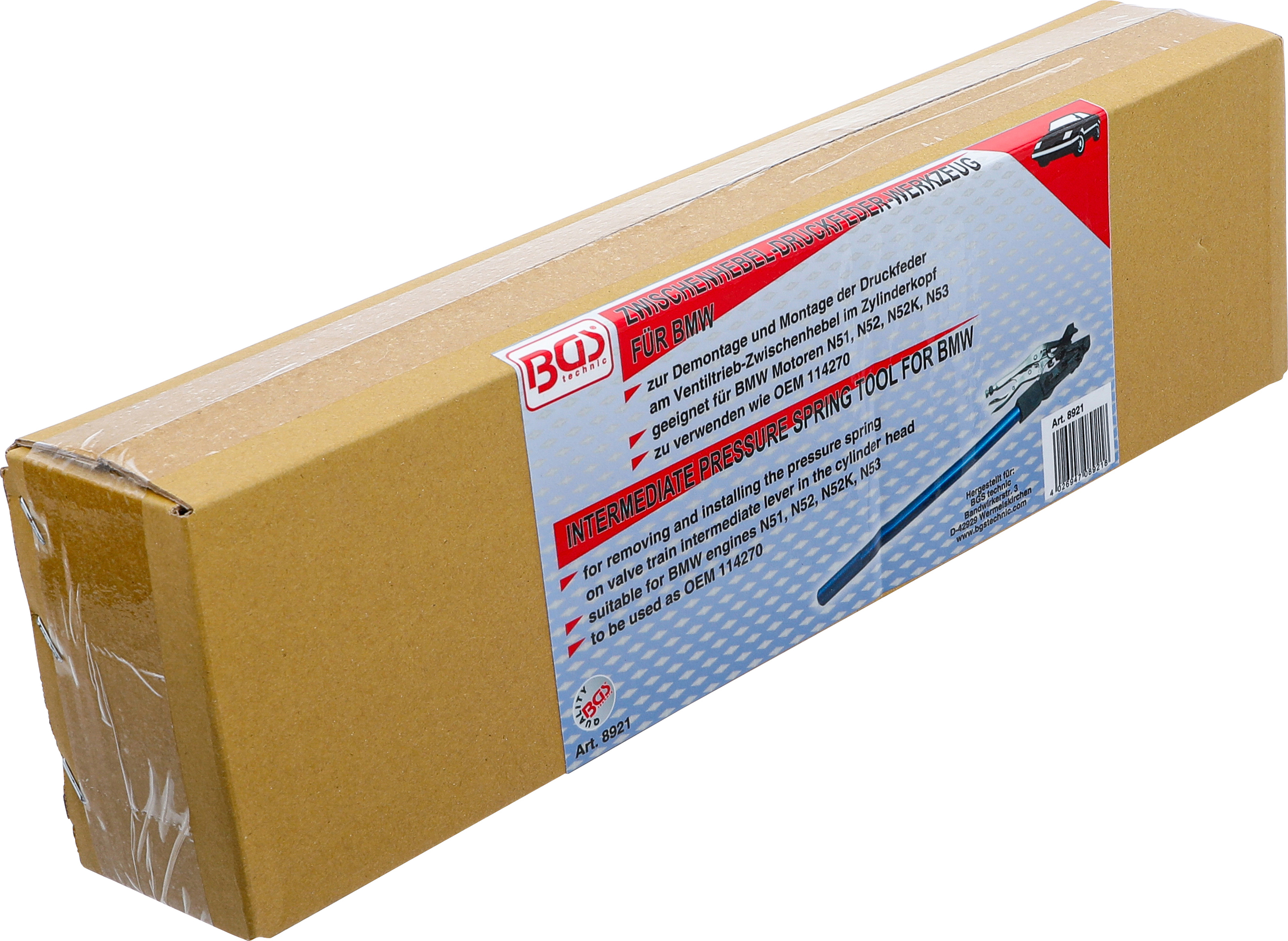 BGS Zwischenhebelfeder-Werkzeug | für BMW