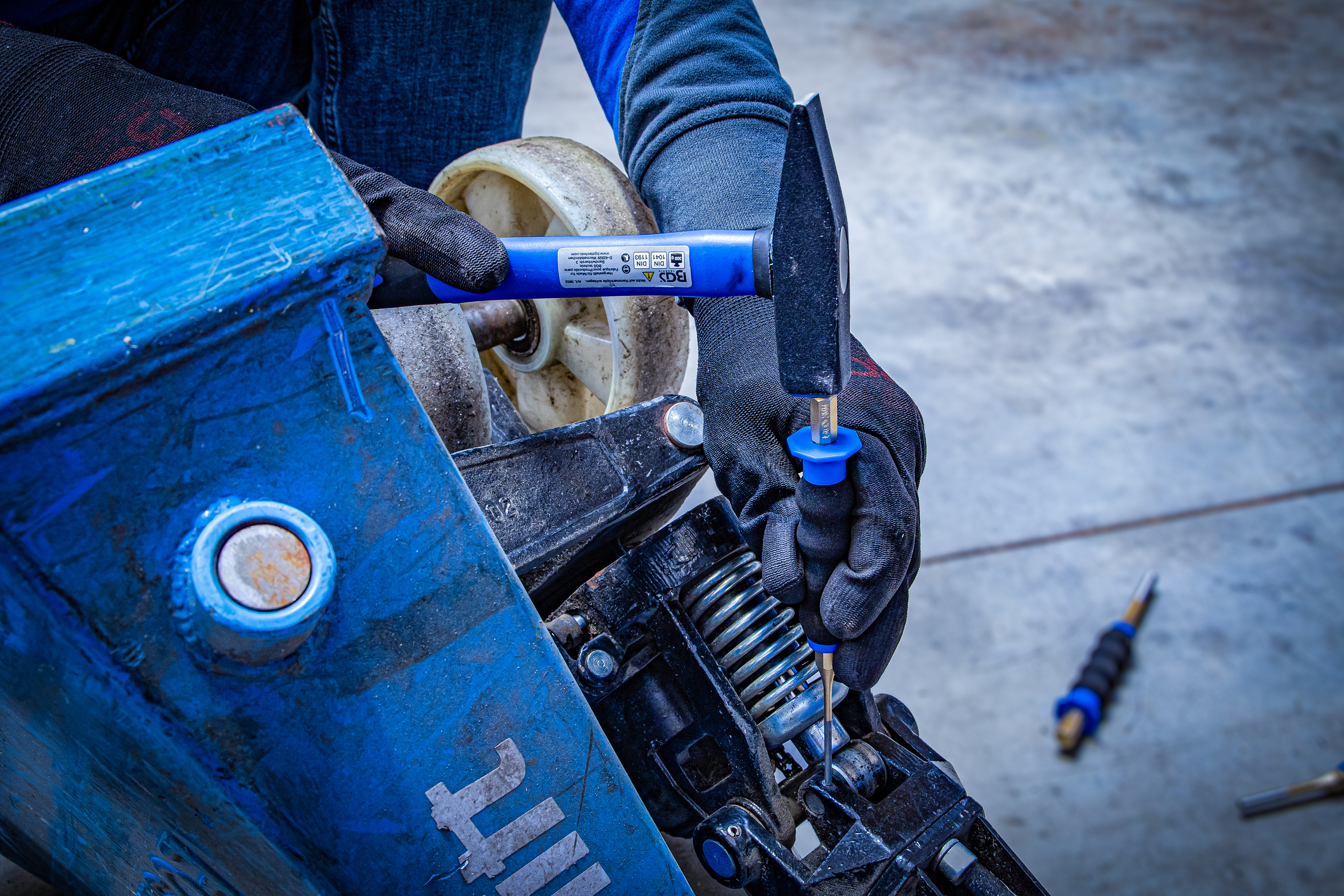 BGS Splintentreiber | mit Handschutz | 180 mm | 6 mm