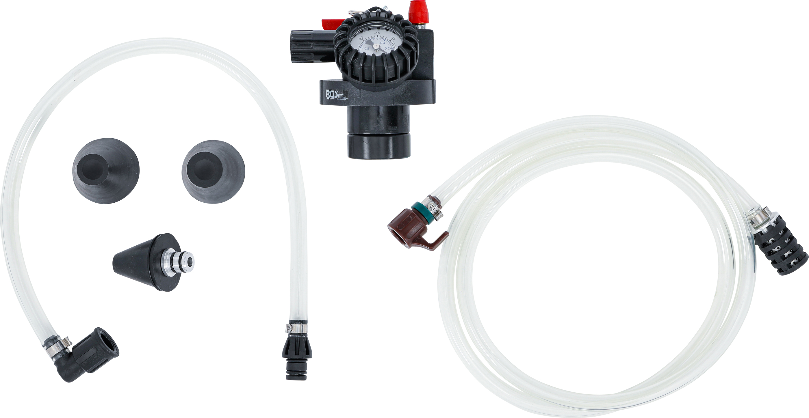 BGS Kühlsystem-Befüll- und Entlüftungsgerät | 6-tlg.