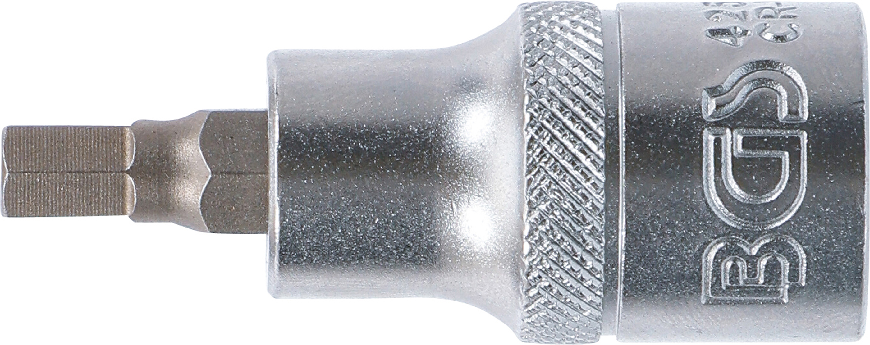 BGS Bit-Einsatz | Antrieb Innenvierkant 12,5 mm (1/2") | Innensechskant 6 mm
