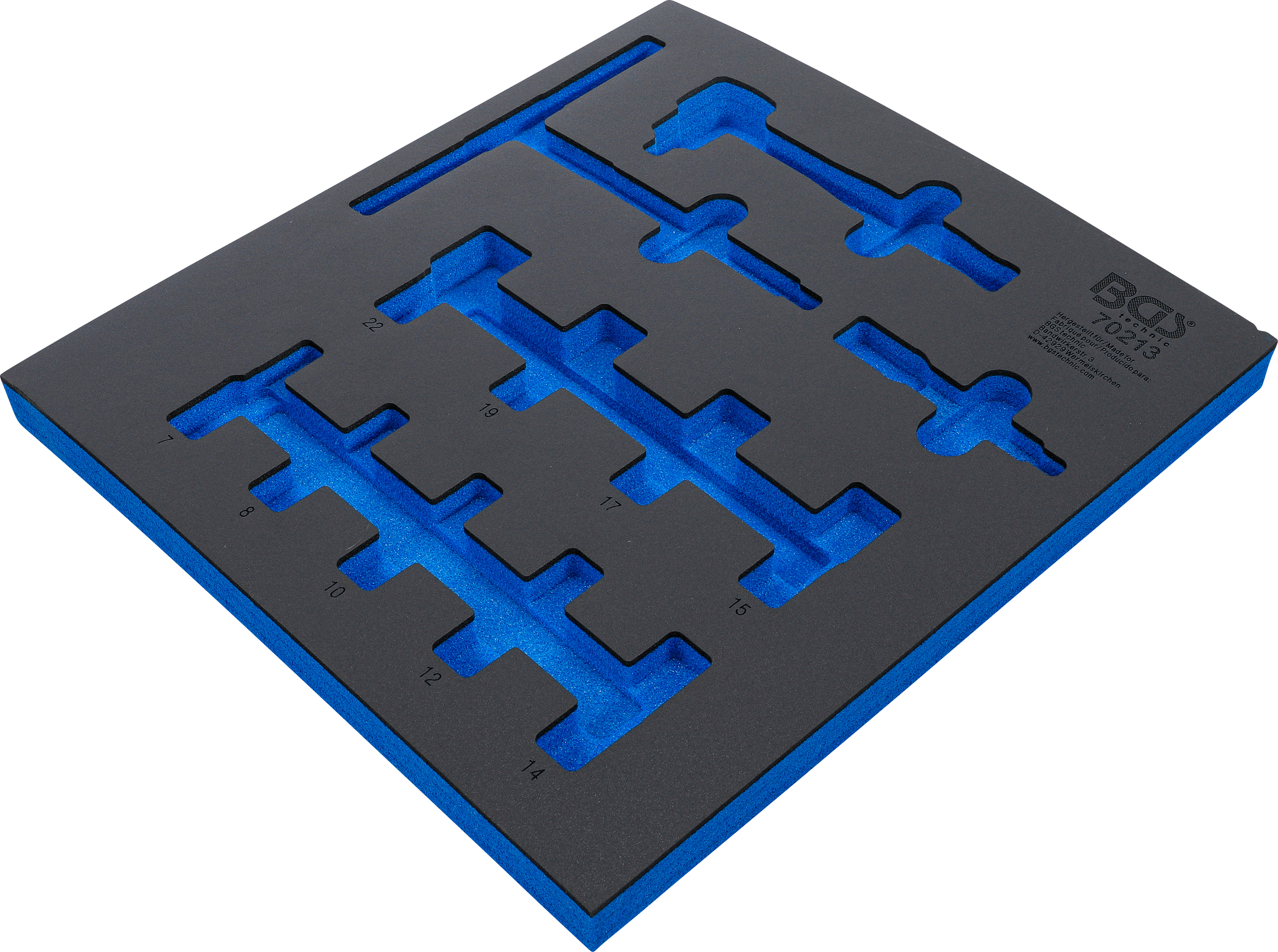 BGS Werkstattwageneinlage 2/3 | leer | für Art. 70213