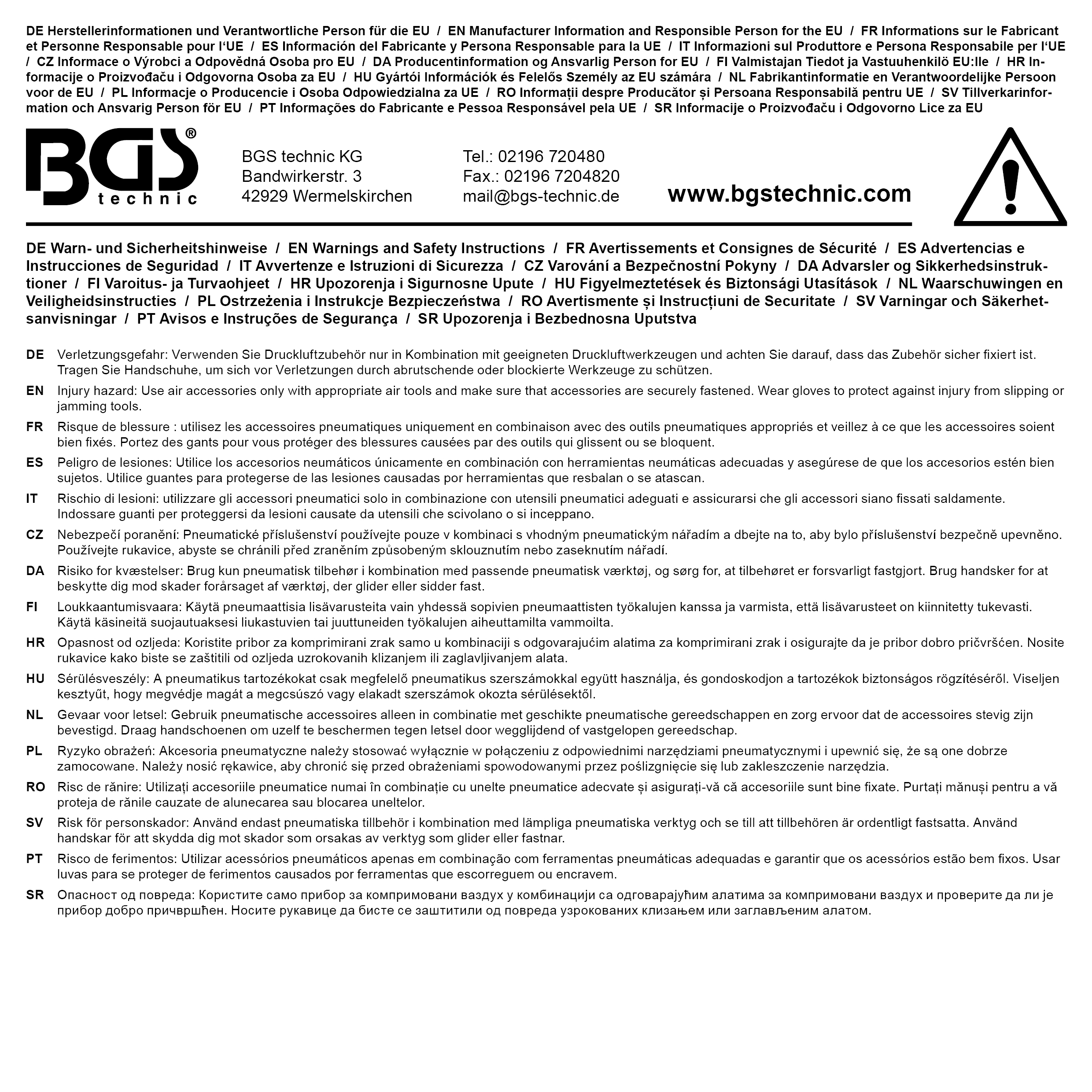 BGS Pneumatik-Spezial-Öl | 100 ml