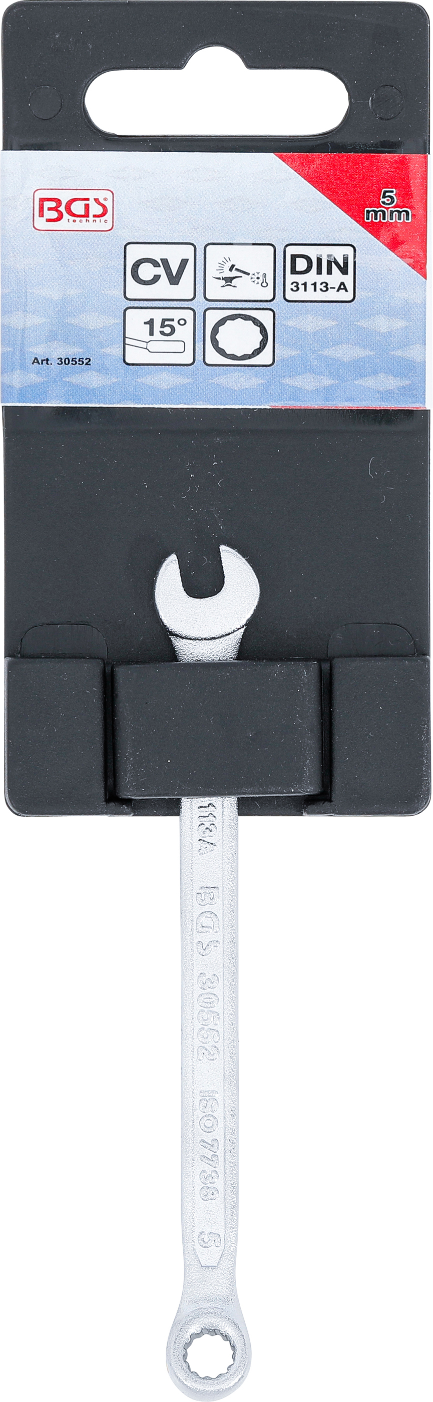 BGS Maul-Ringschlüssel | SW 5 mm